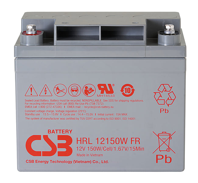 CSB HRL12150W Battery 12V 150w