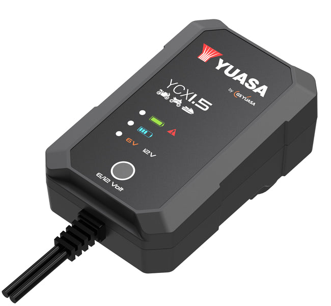 Yuasa YCX1.5 6V / 12V Smart Battery Charger