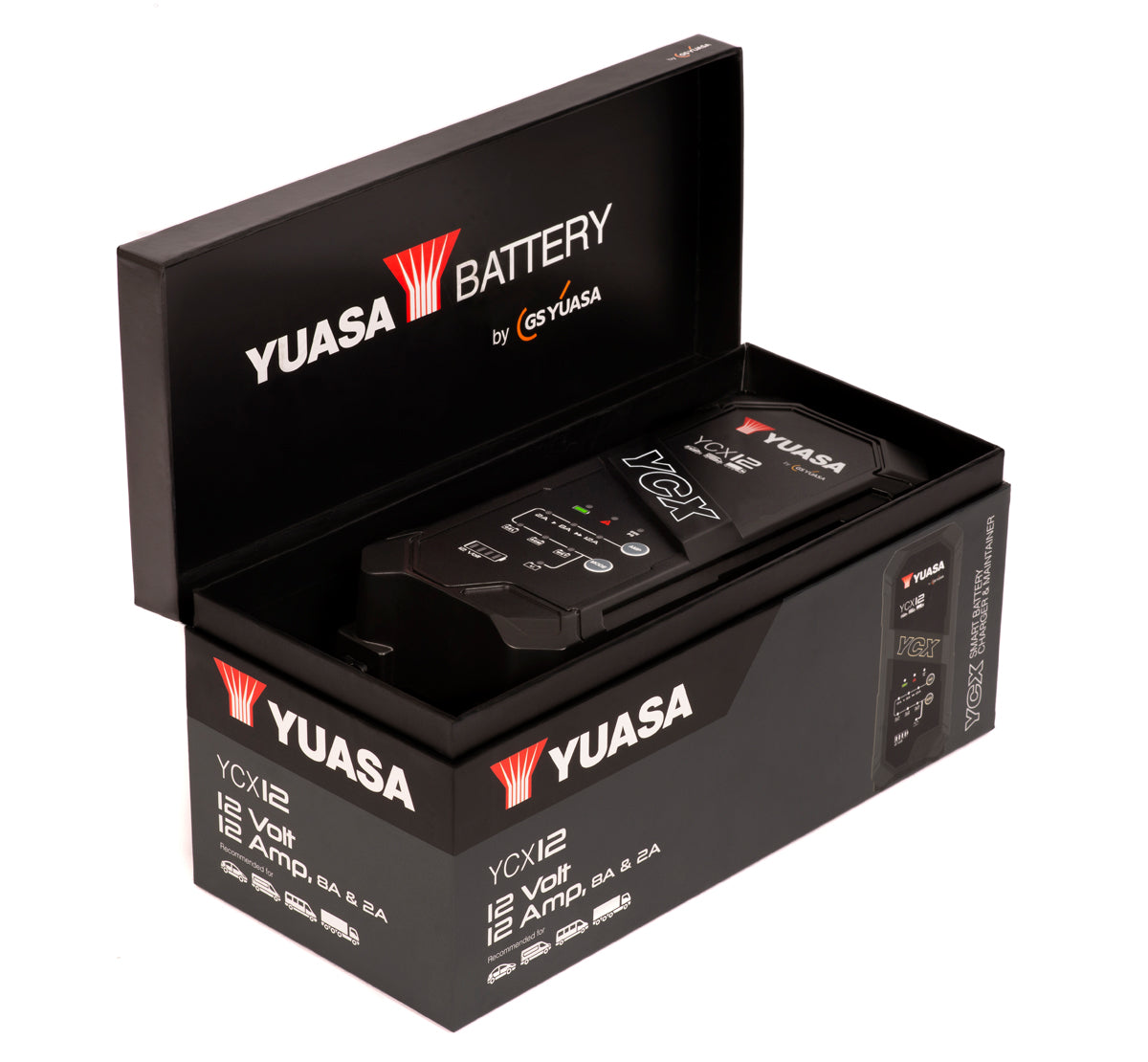 Yuasa YCX12 12V 12Ah Smart Charger