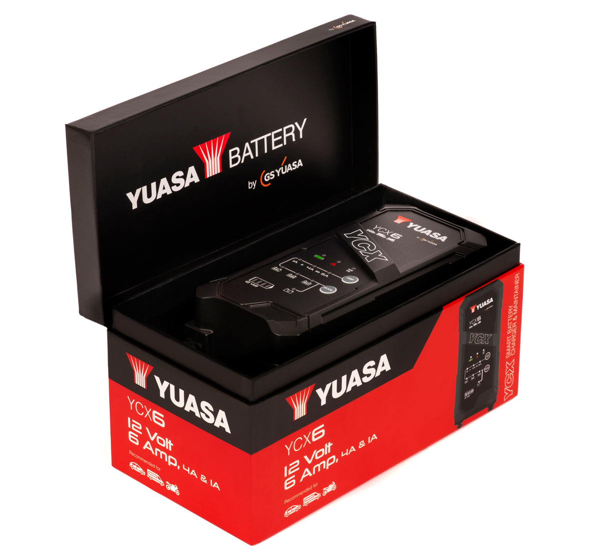 YCX6 12V 6A Yuasa Smart Charger