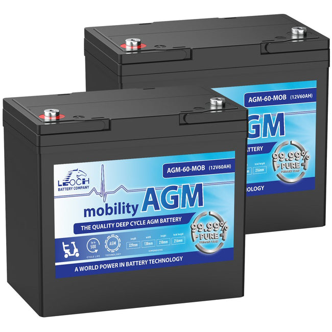 12v 55Ah Mobility Scooter Batteries