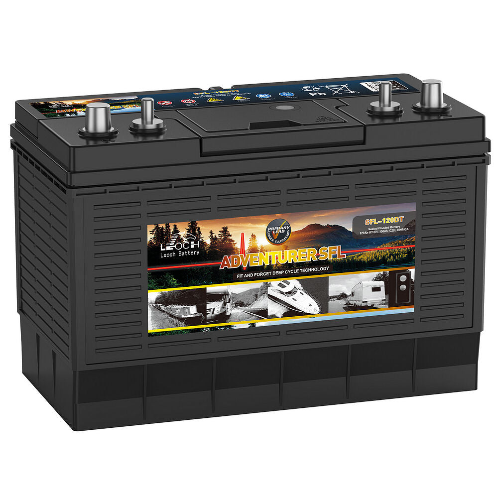 Leoch 12v 120Ah (C100) Leisure Battery SFL-120DT