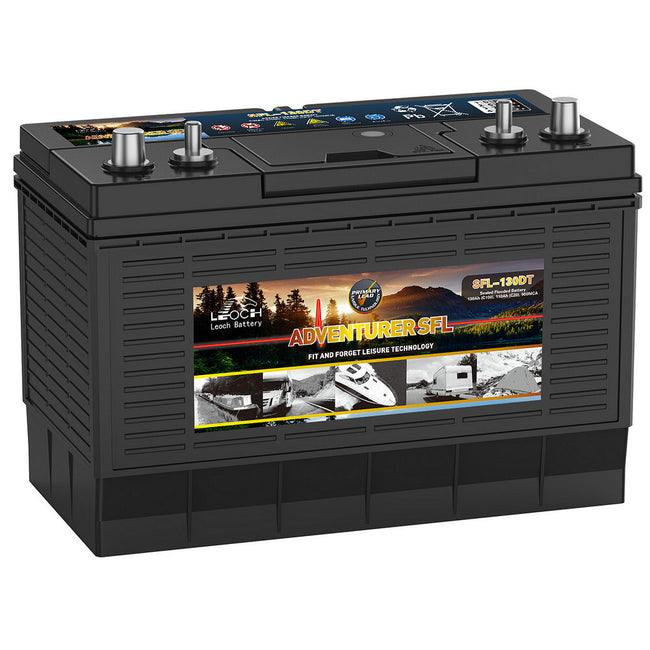 Leoch 12v 130Ah (C100) Leisure Battery SFL-130DT