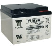 12v 26Ah VRLA Deep Cycle Battery