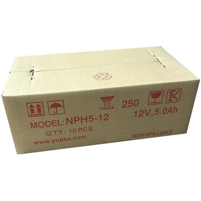 Bulk Box of 10 x NPH5-12 Yuasa Battery