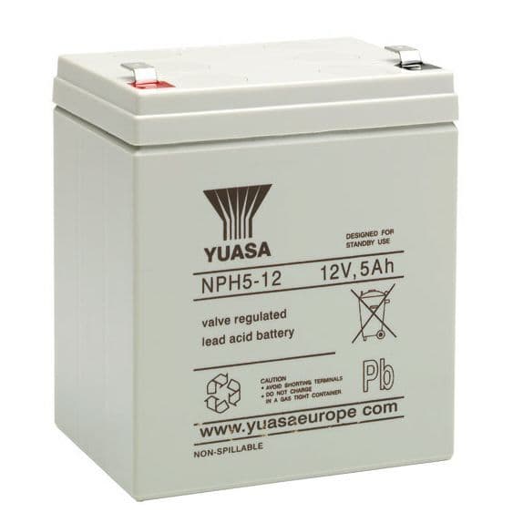 Bulk Box of 10 x NPH5-12 Yuasa Battery