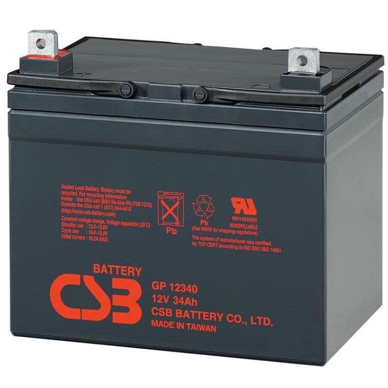 GP12340 Rechargeable Battery 12V 34Ah – hardwarexpress